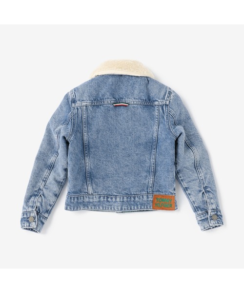 TOMMY HILFIGER(トミーヒルフィガー)の「Unisex Capsule デニムジャケット(デニムジャケット・キッズ・ブルー・100cm/115cm)」の2枚目の写真