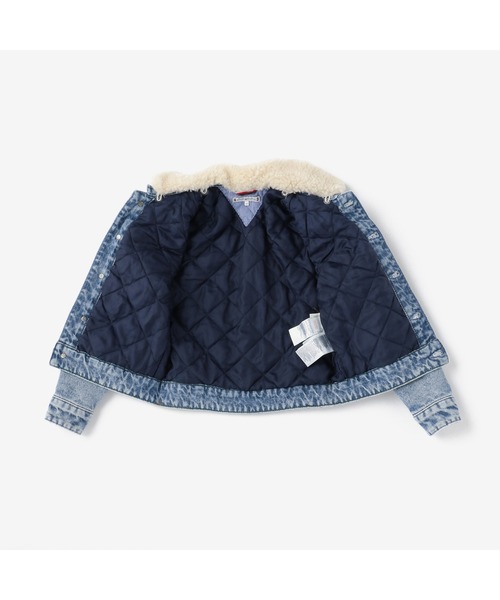 TOMMY HILFIGER(トミーヒルフィガー)の「Unisex Capsule デニムジャケット(デニムジャケット・キッズ・ブルー・100cm/115cm)」の11枚目の写真