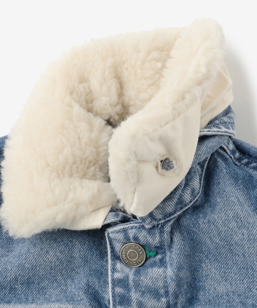 TOMMY HILFIGER(トミーヒルフィガー)の「Unisex Capsule デニムジャケット(デニムジャケット・キッズ・ブルー・100cm/115cm)」の4枚目の写真