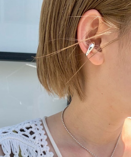 Kastane（カスタネ）の「【fiw.】クレイイヤカフ（イヤーカフ・レディース・シルバー/ゴールド・FREE）」の14枚目の写真