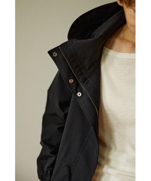 BLACK BY MOUSSY（ブラックバイマウジー）の「short mods coat（ショートモッズコート）（モッズコート・レディース・ブラック/カーキ/キャメル・FREE）」の7枚目の写真