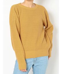 バックタックニットTOPS