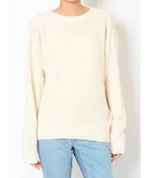 バックタックニットTOPS