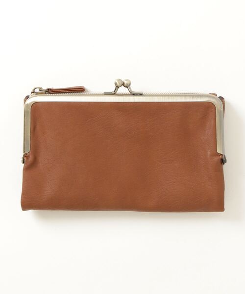 FUNALIVE（ファンアライブ）の「propellerheads 合皮がま口2つ折ロングウォレット（財布・レディース・ブラック/カーキ/ピンク/オレンジ/ブルー/マスタード/キャメル・FREE）」の6枚目の写真