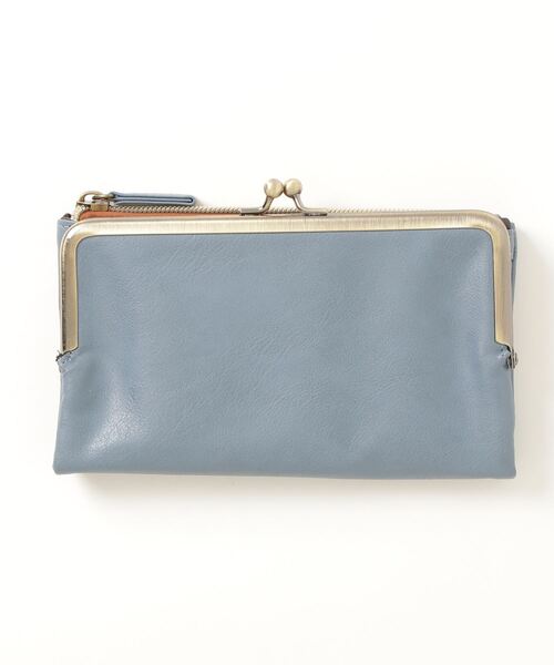 FUNALIVE（ファンアライブ）の「propellerheads 合皮がま口2つ折ロングウォレット（財布・レディース・ブラック/カーキ/ピンク/オレンジ/ブルー/マスタード/キャメル・FREE）」の4枚目の写真