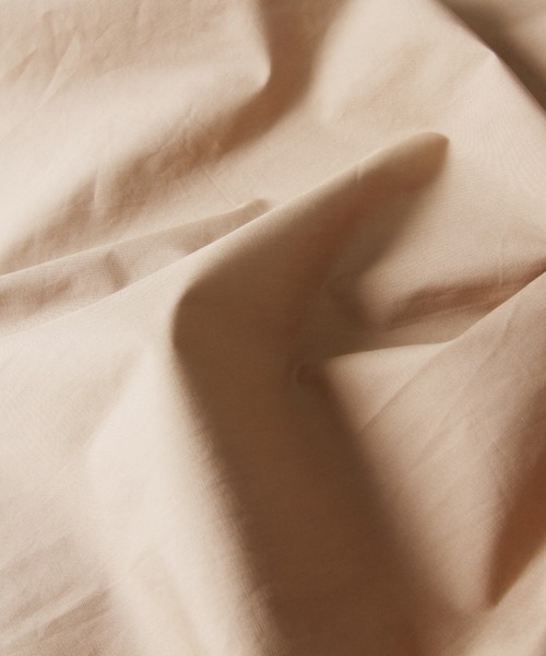 &. NOSTALGIA（アンドドットノスタルジア）の「ウエストタックシャツワンピ（シャツワンピース・レディース・ブラック/ベージュ・FREE）」の6枚目の写真