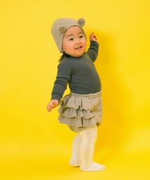 mimi poupons | フリルパンツ ニット グレー(その他ベビー用品)