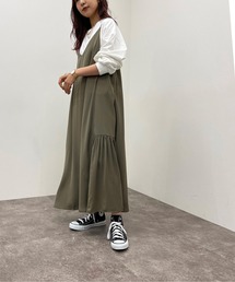 apres jour mignon | サイドギャザーキャミワンピース【ZOZOTOWN限定アイテム】(ワンピース)