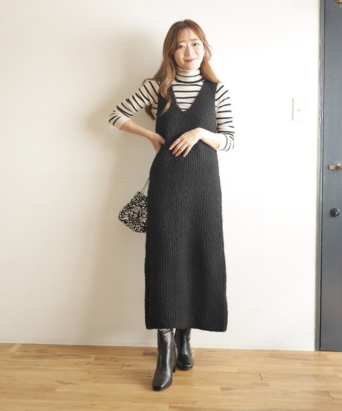 SESTO（セスト）の「スクエアトゥストレッチショートブーツ（ブーツ・レディース・ブラック/グレー/ブラウン/ブラック系その他/アイボリー・LL/M/L/3L/S）」の21枚目の写真