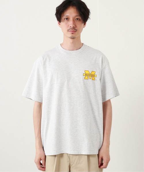 JOURNAL STANDARD SELECT(ジャーナルスタンダードセレクト)の「【MICHIGAN × JOURNAL STANDARD】ミシガン ウルヴァリンズ 別注 Tシャツ(Tシャツ/カットソー・メンズ・ホワイト/グレー/イエロー・MEDIUM/LARGE)」の7枚目の写真
