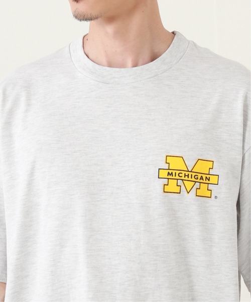 JOURNAL STANDARD SELECT(ジャーナルスタンダードセレクト)の「【MICHIGAN × JOURNAL STANDARD】ミシガン ウルヴァリンズ 別注 Tシャツ(Tシャツ/カットソー・メンズ・ホワイト/グレー/イエロー・MEDIUM/LARGE)」の15枚目の写真