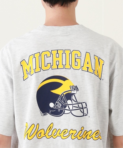 JOURNAL STANDARD SELECT(ジャーナルスタンダードセレクト)の「【MICHIGAN × JOURNAL STANDARD】ミシガン ウルヴァリンズ 別注 Tシャツ(Tシャツ/カットソー・メンズ・ホワイト/グレー/イエロー・MEDIUM/LARGE)」の12枚目の写真