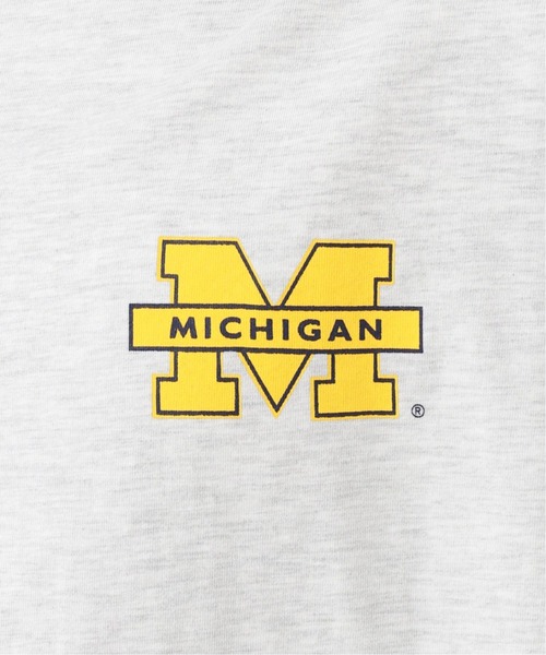 JOURNAL STANDARD SELECT(ジャーナルスタンダードセレクト)の「【MICHIGAN × JOURNAL STANDARD】ミシガン ウルヴァリンズ 別注 Tシャツ(Tシャツ/カットソー・メンズ・ホワイト/グレー/イエロー・MEDIUM/LARGE)」の8枚目の写真