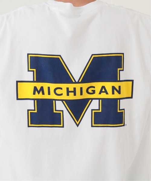 JOURNAL STANDARD SELECT(ジャーナルスタンダードセレクト)の「【MICHIGAN × JOURNAL STANDARD】ミシガン ウルヴァリンズ 別注 Tシャツ(Tシャツ/カットソー・メンズ・ホワイト/グレー/イエロー・MEDIUM/LARGE)」の13枚目の写真
