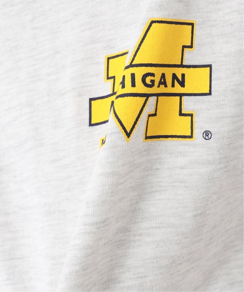 JOURNAL STANDARD SELECT(ジャーナルスタンダードセレクト)の「【MICHIGAN × JOURNAL STANDARD】ミシガン ウルヴァリンズ 別注 Tシャツ(Tシャツ/カットソー・メンズ・ホワイト/グレー/イエロー・MEDIUM/LARGE)」の9枚目の写真