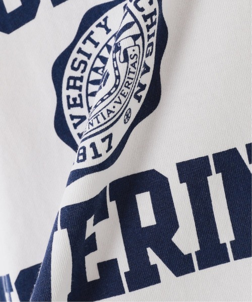 JOURNAL STANDARD SELECT(ジャーナルスタンダードセレクト)の「【MICHIGAN × JOURNAL STANDARD】ミシガン ウルヴァリンズ 別注 Tシャツ(Tシャツ/カットソー・メンズ・ホワイト/グレー/イエロー・MEDIUM/LARGE)」の22枚目の写真