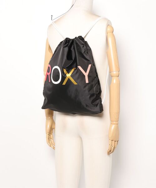 ROXY（ロキシー）の「LIGHT AS A FEATHER S/ロキシーナップサック（バックパック/リュック・レディース・ブラック・FREE）」の6枚目の写真