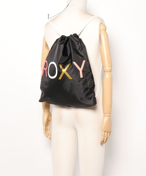 ROXY（ロキシー）の「LIGHT AS A FEATHER S/ロキシーナップサック（バックパック/リュック・レディース・ブラック・FREE）」の3枚目の写真