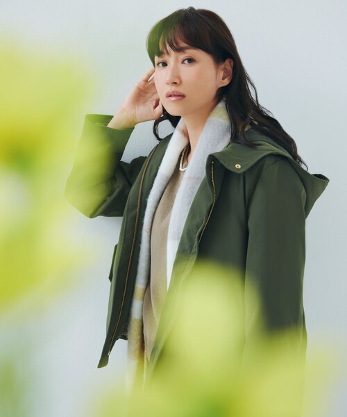 DRESKIP（ドレスキップ）の「◆ボリュームチェックストール（ストール/ショール・レディース・ベージュ系その他2/ブラック系1/イエロー系9・00）」の6枚目の写真