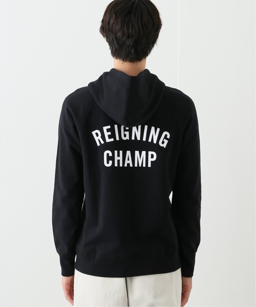 REIGNING CHAMP（レイニングチャンプ）の「【REIGNING CHAMP】日本限定 PT.PULLOVER HOODIE MIDWEIGHT TER（パーカー・メンズ・ブラック・SMALL/MEDIUM）」の4枚目の写真