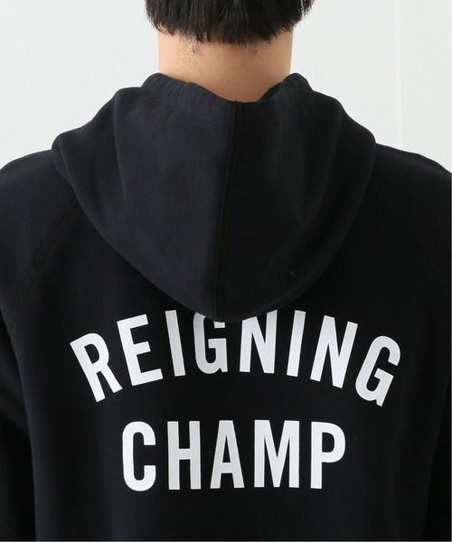 REIGNING CHAMP（レイニングチャンプ）の「【REIGNING CHAMP】日本限定 PT.PULLOVER HOODIE MIDWEIGHT TER（パーカー・メンズ・ブラック・SMALL/MEDIUM）」の14枚目の写真