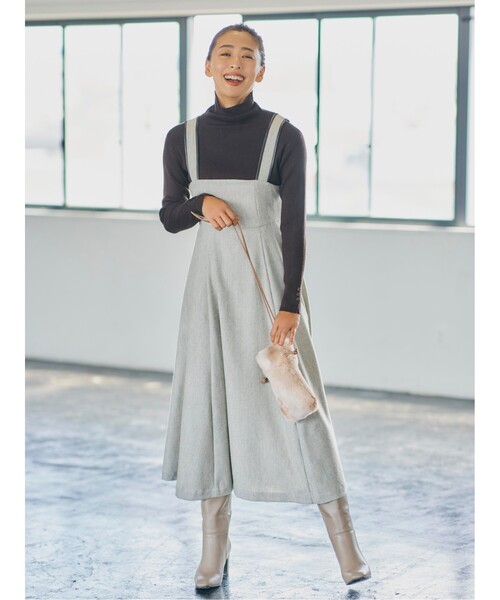 SHOO・LA・RUE(シューラルー)の「◆グラデーションエコファーミニショルダー(ショルダーバッグ・レディース・ライトグレー/ベージュ/ライトパープル/チャコール・00)」の16枚目の写真