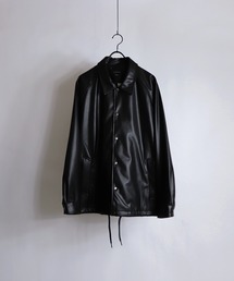Confirm | Confirm / コンファーム シンセティックレザービッグコーチジャケット(ブルゾン)
