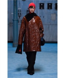 RAF SIMONS（ラフシモンズ）の「Extremely big padded outerwear shirt（ステンカラーコート）」