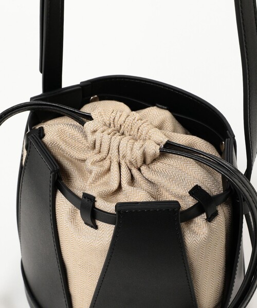 Ray BEAMS（レイビームス）の「the dilettante / Daphne ミニ ショルダーバッグ（ショルダーバッグ・レディース・グリーン/ブラック/ライトブルー/オフホワイト・ONE SIZE）」の12枚目の写真