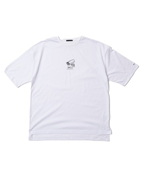 THE MILES(ザ マイルズ)の「ellipsis イリップシス SMILE-T スマイル-T(Tシャツ/カットソー・メンズ・ホワイト/ブラック・SMALL/MEDIUM)」の10枚目の写真