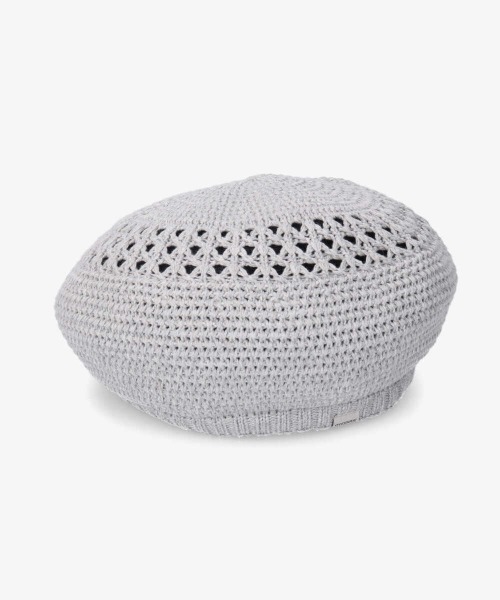 OVERRIDE（オーバーライド）の「OVERRIDE KUFI KNIT BERET OGN COTTON（ハンチング/ベレー帽・メンズ・ホワイト/ブラック/ベージュ/グレー/グリーン・58cm）」の16枚目の写真