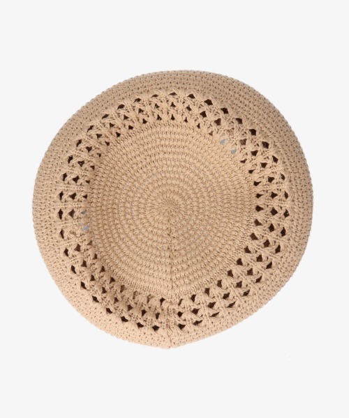 OVERRIDE（オーバーライド）の「OVERRIDE KUFI KNIT BERET OGN COTTON（ハンチング/ベレー帽・メンズ・ホワイト/ブラック/ベージュ/グレー/グリーン・58cm）」の21枚目の写真