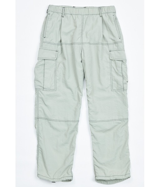 AlexanderLeeChang(アレキサンダーリーチャン)の「AlexanderLeeChang アレキサンダーリーチャン / NYLON CARGO PANTS ナイロンカーゴパンツ / AC042203(カーゴパンツ・レディース・ブラック/ブルー/グレー・2/3)」の4枚目の写真