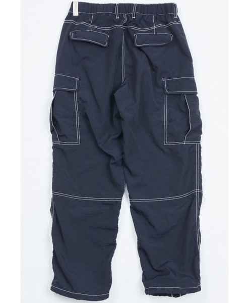 AlexanderLeeChang(アレキサンダーリーチャン)の「AlexanderLeeChang アレキサンダーリーチャン / NYLON CARGO PANTS ナイロンカーゴパンツ / AC042203(カーゴパンツ・レディース・ブラック/ブルー/グレー・2/3)」の8枚目の写真