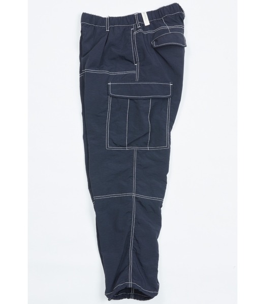 AlexanderLeeChang(アレキサンダーリーチャン)の「AlexanderLeeChang アレキサンダーリーチャン / NYLON CARGO PANTS ナイロンカーゴパンツ / AC042203(カーゴパンツ・レディース・ブラック/ブルー/グレー・2/3)」の11枚目の写真