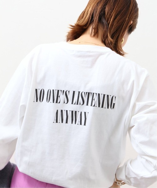 JOURNAL STANDARD(ジャーナルスタンダード)の「ロゴロングTシャツ◆3(Tシャツ/カットソー・レディース・ホワイト/ホワイト系その他・FREE)」の21枚目の写真