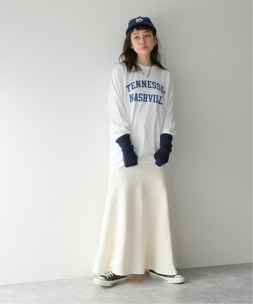 JOURNAL STANDARD(ジャーナルスタンダード)の「ロゴロングTシャツ◆3(Tシャツ/カットソー・レディース・ホワイト/ホワイト系その他・FREE)」の22枚目の写真