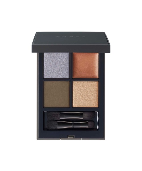 THREE（スリー）の「THREE ディメンショナルビジョンアイパレット（アイシャドウ・レディース・10 LEGENDARY LOVER/11 PERSEPHONE AWAKENING/03 AMBER GAZING/04 AMMONITE VISION/06 REVEAL YOUR BEAUTY/07 HIDDEN PLACE/08 DEEP CONNECTION/09 MY INNER LIFE/02 PERFECT BLUELACE AGATE/X03 SOUNDS OF SILENCE/X02 COLOR OF INFINITY/12 INFINITY BLISS/13 ACTIVE ENCHANTMENT・FREE）」の8枚目の写真