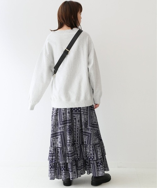 SLOBE IENA（スローブイエナ）の「《追加2》MARSEILLEロゴスウェット◆（スウェット・レディース・ネイビー/グレー系その他/ナチュラル・FREE）」の20枚目の写真