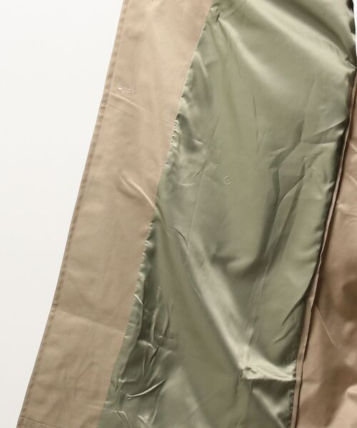 FIG&VIPER（フィグアンドバイパー）の「BASICラグラントレンチコート（トレンチコート・レディース・ベージュ/グレー・FREE）」の13枚目の写真