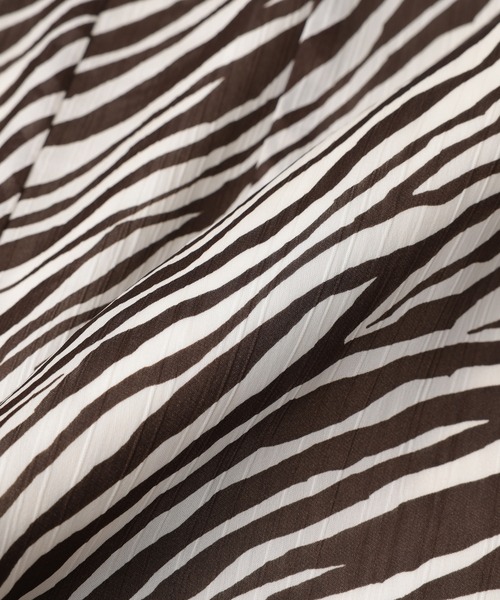 RIVE DROITE(リヴドロワ)の「ヨウリュウゼブラスカート(スカート・レディース・ブラック/ブラウン・FREE)」の17枚目の写真