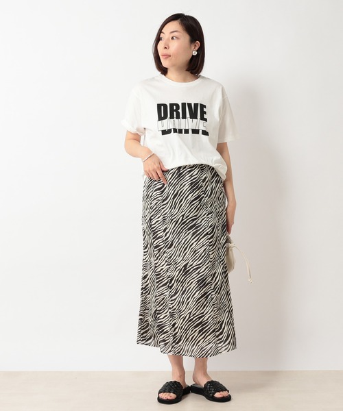 RIVE DROITE(リヴドロワ)の「ヨウリュウゼブラスカート(スカート・レディース・ブラック/ブラウン・FREE)」の12枚目の写真