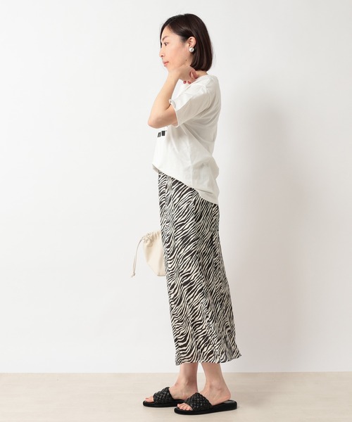 RIVE DROITE(リヴドロワ)の「ヨウリュウゼブラスカート(スカート・レディース・ブラック/ブラウン・FREE)」の15枚目の写真