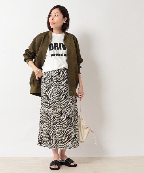 RIVE DROITE(リヴドロワ)の「ヨウリュウゼブラスカート(スカート・レディース・ブラック/ブラウン・FREE)」の16枚目の写真