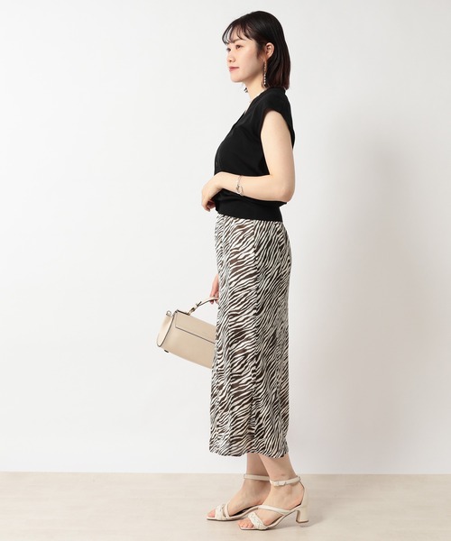 RIVE DROITE(リヴドロワ)の「ヨウリュウゼブラスカート(スカート・レディース・ブラック/ブラウン・FREE)」の13枚目の写真