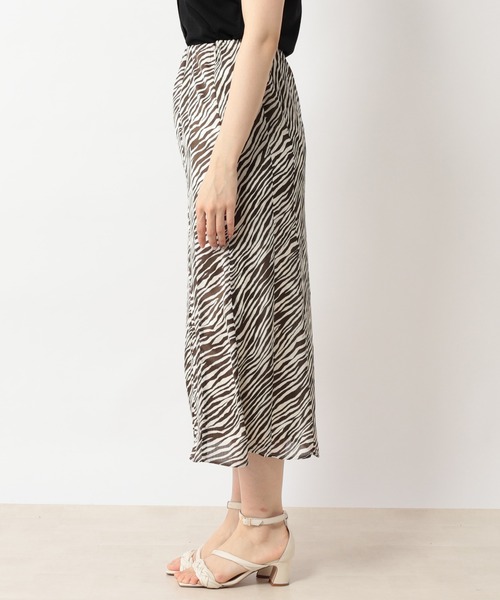 RIVE DROITE(リヴドロワ)の「ヨウリュウゼブラスカート(スカート・レディース・ブラック/ブラウン・FREE)」の4枚目の写真