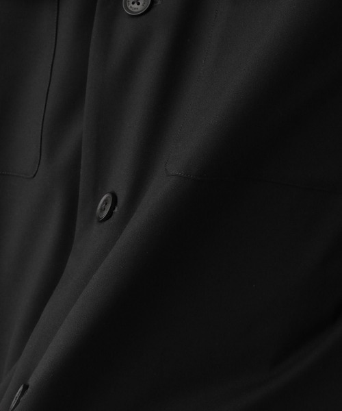 GLOBAL WORK（グローバルワーク）の「URBAN シャツブルゾン/255735（シャツ/ブラウス・メンズ・ブラック/ホワイト系その他2/グレー系その他7/キャメル・SMALL/LARGE/MEDIUM）」の10枚目の写真