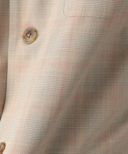GLOBAL WORK（グローバルワーク）の「URBAN シャツブルゾン/255735（シャツ/ブラウス・メンズ・ブラック/ホワイト系その他2/グレー系その他7/キャメル・SMALL/LARGE/MEDIUM）」の14枚目の写真