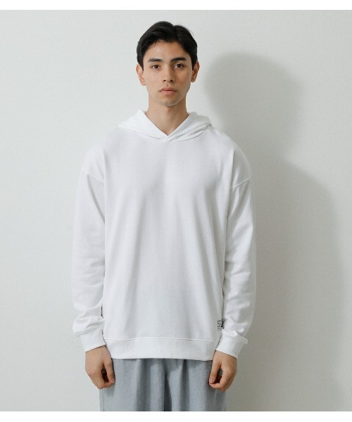 AZUL by moussy(アズールバイマウジー)の「PRIMAVERA BIG HOODIE/プリマヴェーラビッグフーディ(パーカー・メンズ・ブラック/ホワイト/グリーン系その他/ライトピンク・MEDIUM/LARGE)」の10枚目の写真