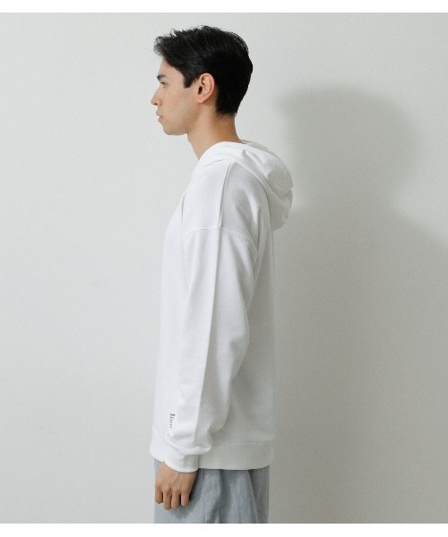 AZUL by moussy(アズールバイマウジー)の「PRIMAVERA BIG HOODIE/プリマヴェーラビッグフーディ(パーカー・メンズ・ブラック/ホワイト/グリーン系その他/ライトピンク・MEDIUM/LARGE)」の11枚目の写真